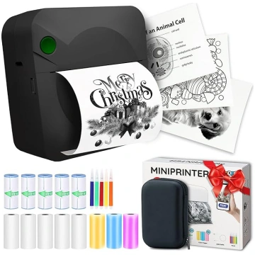 AgoDeo Mini printera dāvanu komplekts - 300 DPI HD