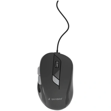MOUSE USB OPTICAL/BLACK MUS-6B-01 GEMBIRD