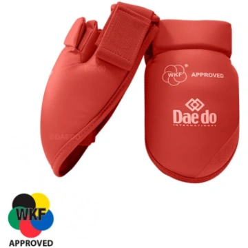 Parapiedi Karate WKF Daedo - S / Rosso