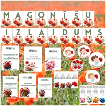 Magonīšu izlaiduma komplekts. - Mācību materiāli P