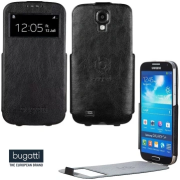 Bugatti BUGFCi9500BK ādas īpaši plāns S-View atlok