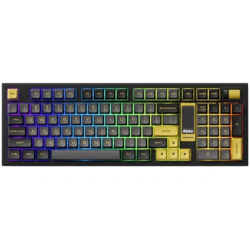 KEYBOARD WRL 5098B PLUS/BLACK/GOLD 6925758630917 A