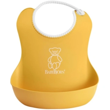 BabyBjorn Mīksts priekšautiņš Soft Bib Yellow 0462