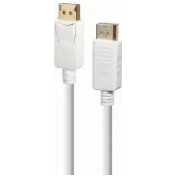 CABLE DISPLAY PORT 1.8M/WHITE CC-DP2-6-W GEMBIRD |