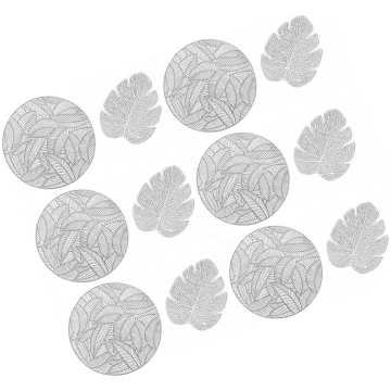 Generic Tischsets und Untersetzer, Waschbar, Blatt