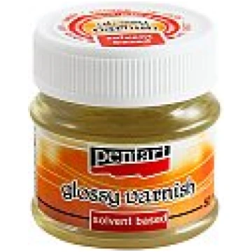 Laka uz šķīdinātāja bāzes, 50 ml, glancēta, Pentar
