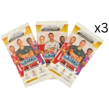 Topps Match Attax UCC 2025/2026 3 x Booster packs