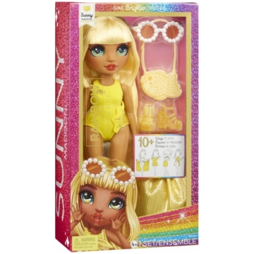 Doll Rainbow High Swim Style Sunny Yellow