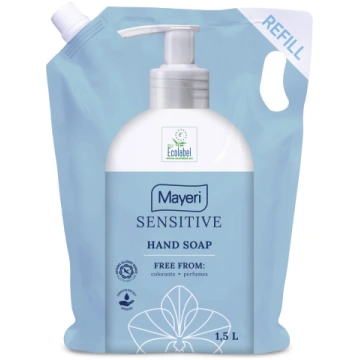 Šķidrās ziepes MAYERI Sensitive, Refill, 1.5l