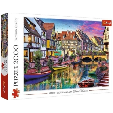 Trefl Puzzle 2000 elementów Colmar Francja GXP-759