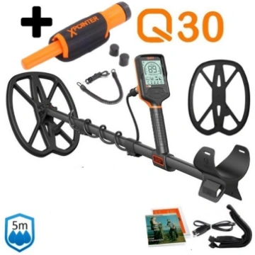 Metāla detektors Quest Q30 + XPOINTER LAND PINPOIN