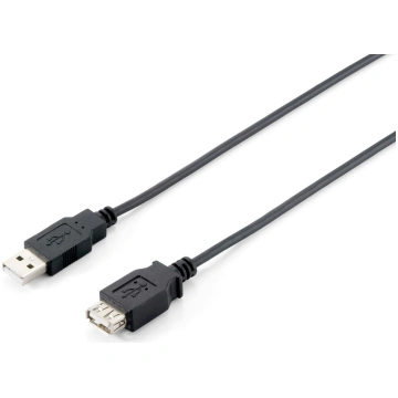 USB 2.0 pagarinošais kabelis A-A tips, M/F 5m Equi