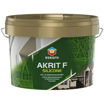 Akrila krāsa fasādēm Eskaro Akrit F Silicone