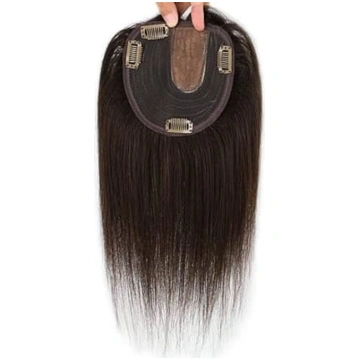 RemeeHi Crown Hair Topper Clip on Hairpiece Cilvēk