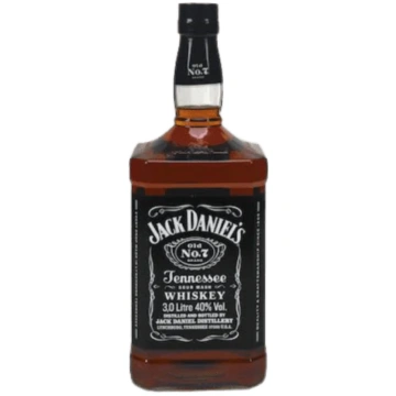 Viskijs - Jack Daniels Black Bourbon 3 l 40 %