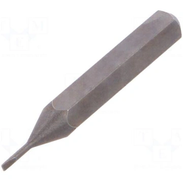 Screwdriver bit | slot | 0,8x0,2mm | Overall len: 