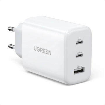 Ugreen fast charger 2x USB Type C / USB 65W PD3.0,