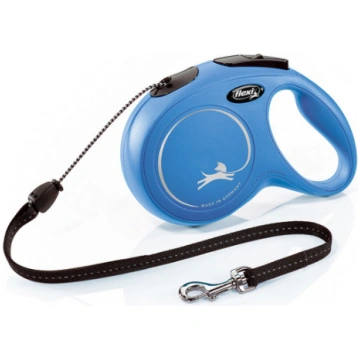 flexi New Classic M 5m blue (trose) - pavada suņie