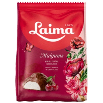 Ķiršu zefīrs šokolādē Maigums LAIMA 175g