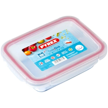 PYREX "Cook & Click" stikla uzglabāšanas trauks un