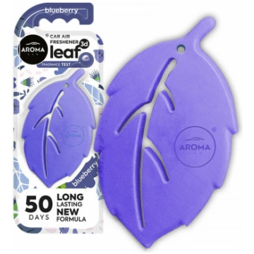 Gaisa atsvaidzinātājs AROMA LEAF 3D BLUEBERRY AR12