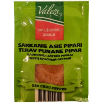 Garšviela pipari sarkanie asie 15g