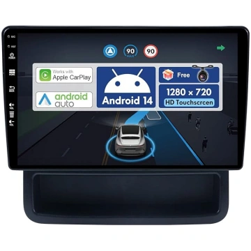 Android 14 Auto radio Renault Trafic 2 / Opel Viva