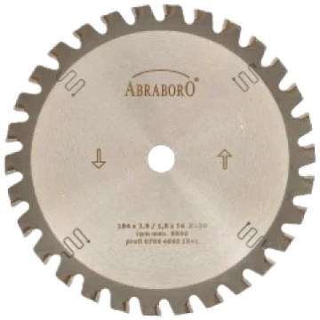 Ripzāģa ripa PROFI ar TCT zobiem ABRABORO® 150x2.8
