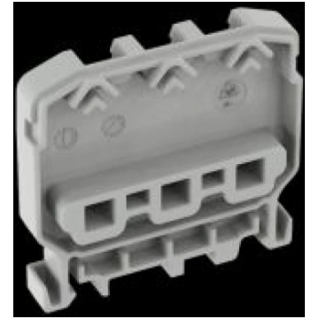ABA 66 N/PE 6x6 mm kopnes DIN-sliedes adapteris MA