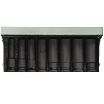 3/8" Muciņa homogēns 8 gab. metāla kastē HANS