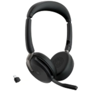 Jabra Evolve2 65 Flex MS Stereo Headset black USB-
