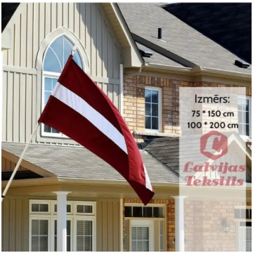 Latvijas karogs fasādei, Latvijas Tekstils