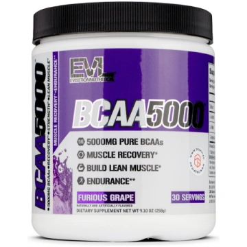 BCAA 5000 Powder EVL Nutrition 30 porcijas