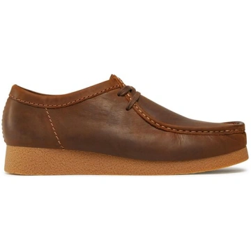 Clarks Mokasīni Wallabee Evo 261728197 Brūns