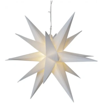 LED PLASTMASAS ZVAIGZNE KARINĀMA balta AA 0,43W 57