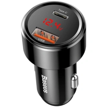 Baseus Magic Series Auto Lādētājs ar LCD / PPS / Q