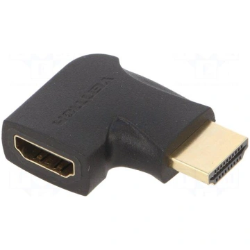 Adapter | HDMI socket,HDMI plug 270° left/right | 