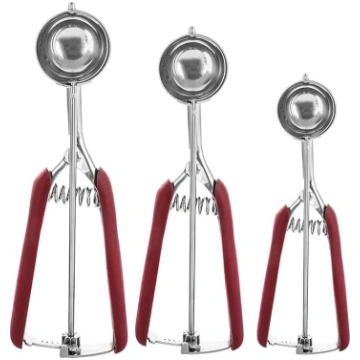 LDHHHYH Eisportionierer-Sets, 304 Edelstahl Melone