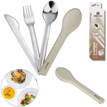 KingHoff ZESTAW SZTUCCOW W ETUI DO LUNCH BOXOW DIE