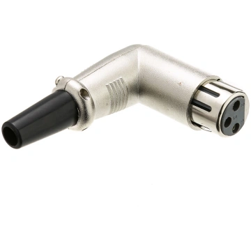 XLR Female ar leņķi Proel XLR3-FRC konektors