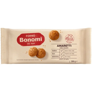 Amaretti cepumi BONOMI, 200g