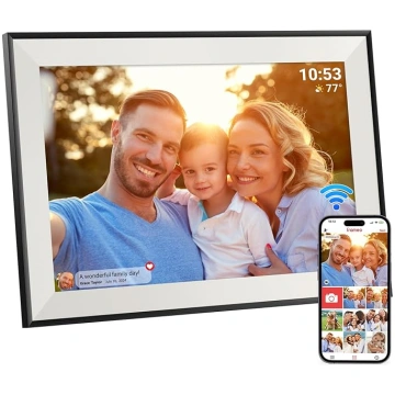 Hesmor Frameo 10,1 collu digitālā fotorāmis, WiFi,