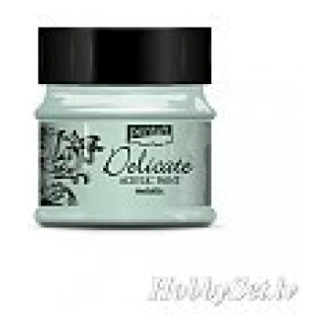 Metāliska akrila krāsa "DELICATE", 50 ml, zaļais s