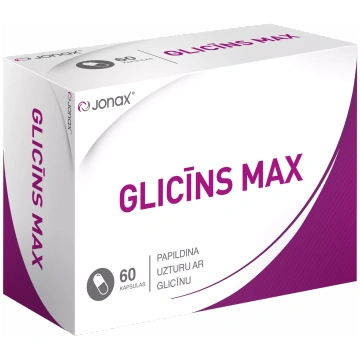 JONAX Glicīns Max kapsulas, 60 gab