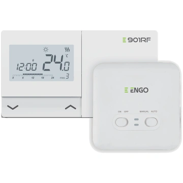 ENGO E901RF programmējams, bezvadu termostats