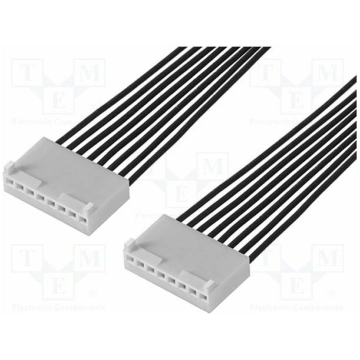 Connector: wire-board; socket; female; PIN: 8; KK 