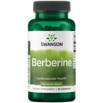 SWANSON Berberine 400 mg Uztura bagātinātājs natur