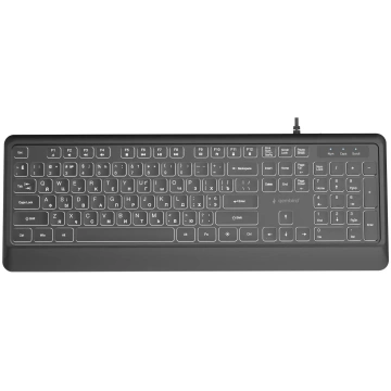 KEYBOARD MULTIMEDIA USB CYRILL/BLACK KB-UML-04-CYR