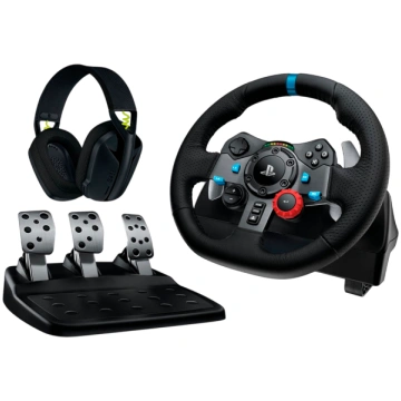LOGITECH G29 EU + G435 - BLACK - USB - PLUGC - EME