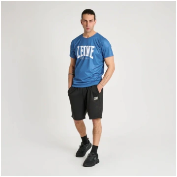 Maglietta Leone Logo - Blu Zaffiro / XL